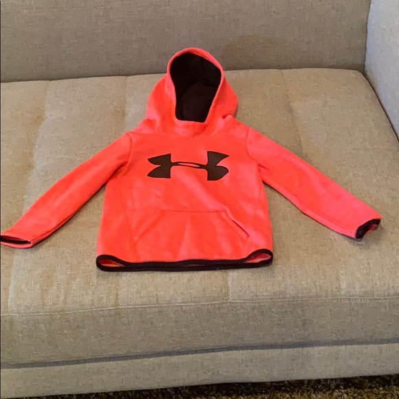 Under Armour Other - Girls pinkish peachish Under Armour sweatshirt.